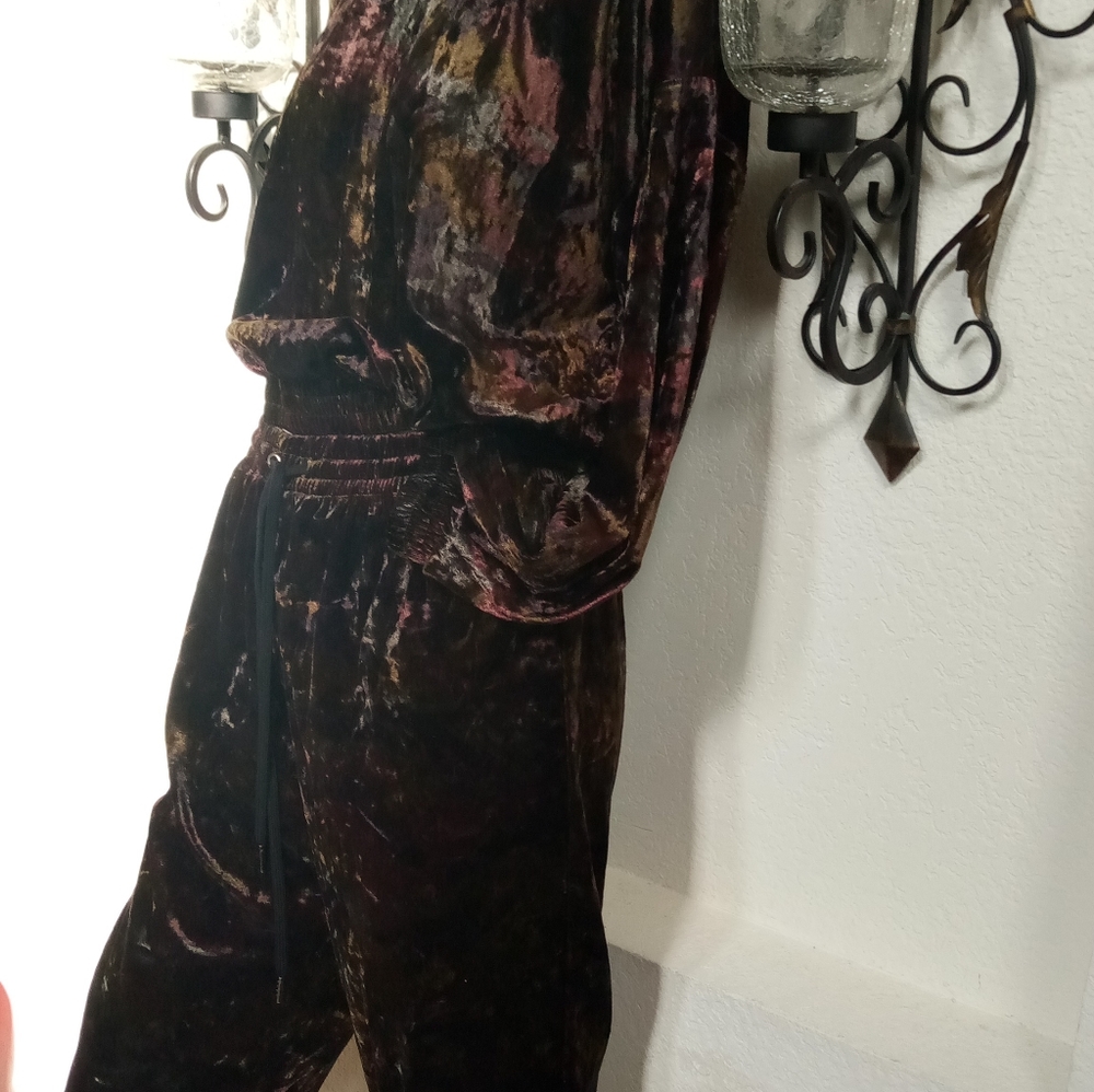Velour 2 pcs sweatsuit